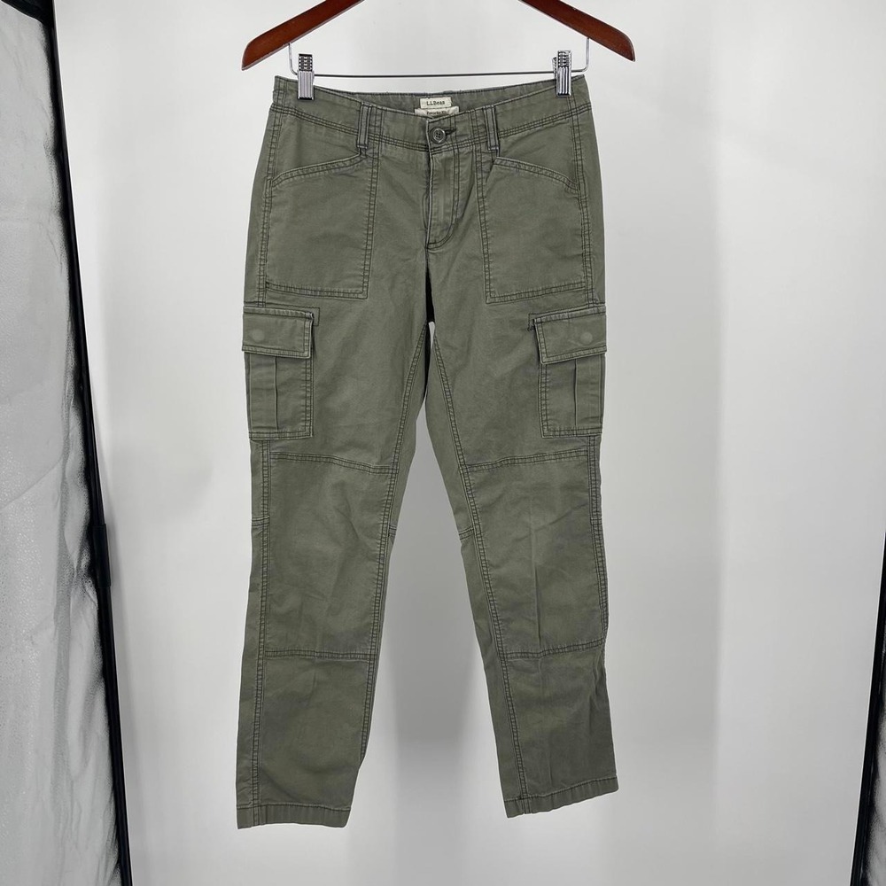 Vintage L.L. Bean Women's Cargo Pants 2 XS Straight Leg Gorpcore Granola Hiking